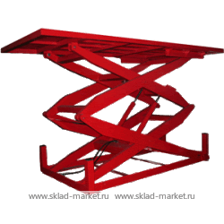 Стационарный подъемный стол с двойными ножницами <nobr>Lema LM HCL-2.0-1.6</nobr>